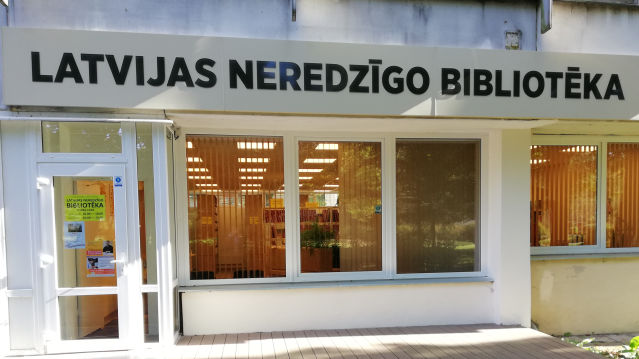 Latvijas Neredzīgo bibliotēkas ēka